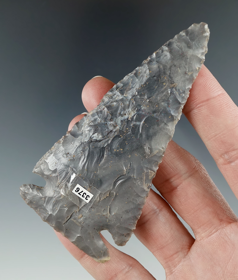 3 13/16" Hornstone Meadowood found by C.W. Blankenship in Carter Co., Kentucky.