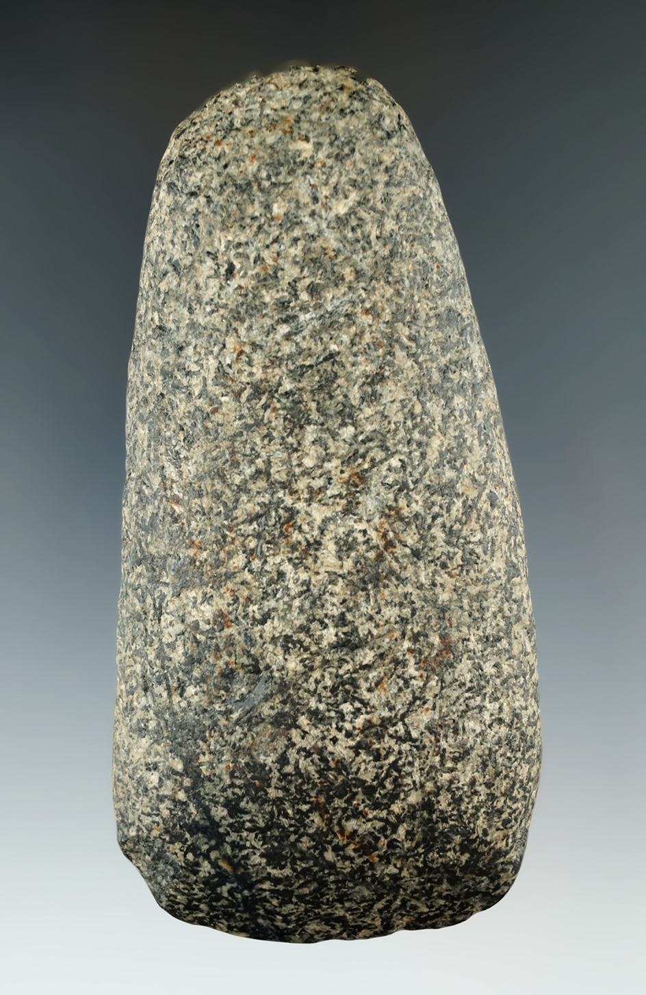 4 3/4" Hardstone Celt found in Summit Co., Ohio. Ex. Jeff Adams.