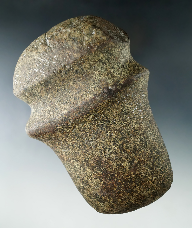 6 1/4" Miami River Axe found in Miami Co., Ohio.  Ex. Doc Stalman, Don Elleman.